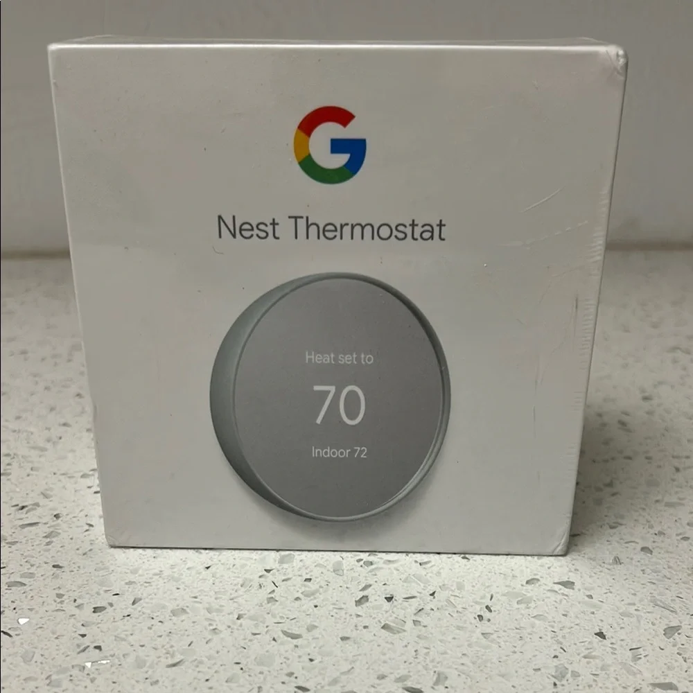 Google Nest Thermostat in Elegant Gray